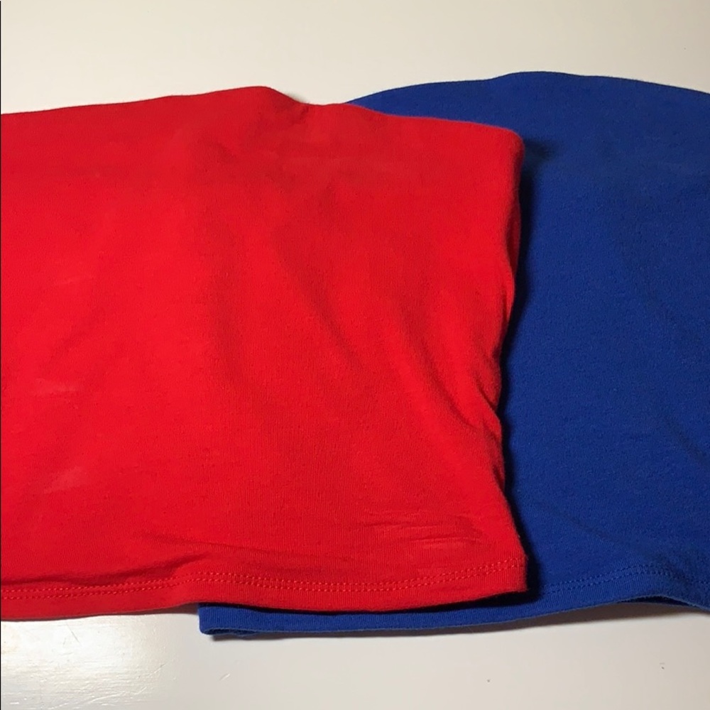 Tube top 2 piece bundle size can. Very cropped
